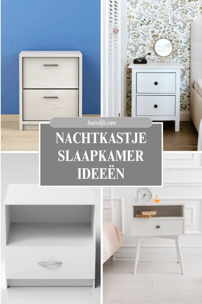 nachtkastje slaapkamer ideeen