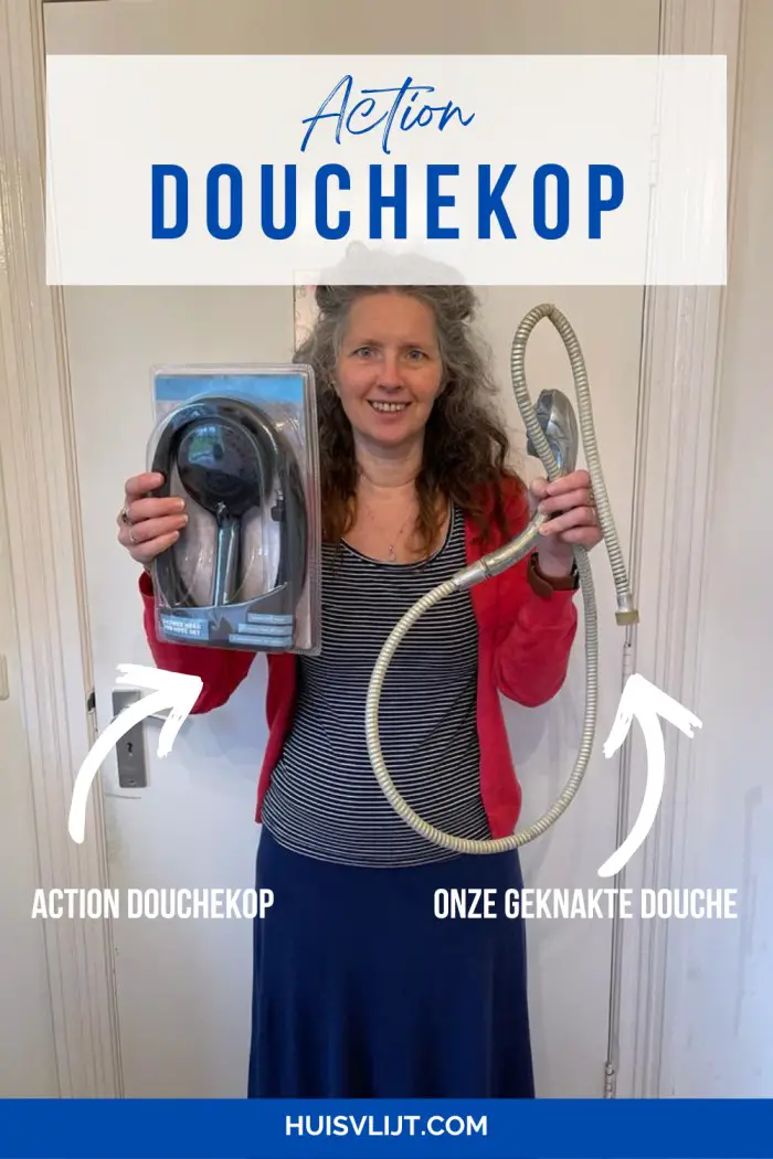 Action douchekop + douche timer