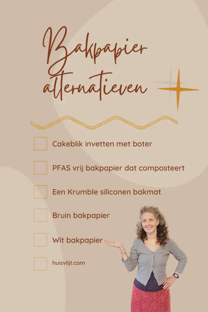 bakpapier alternatieven