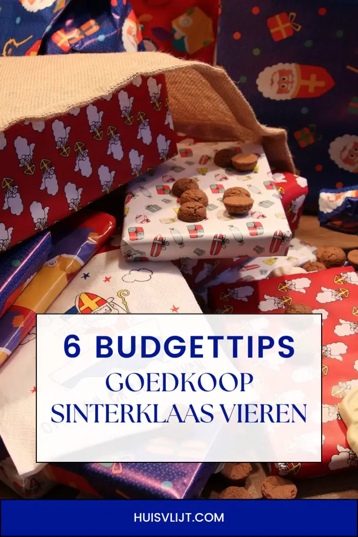 budgettips goedkoop sinterklaas vieren