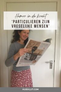 krant lezen