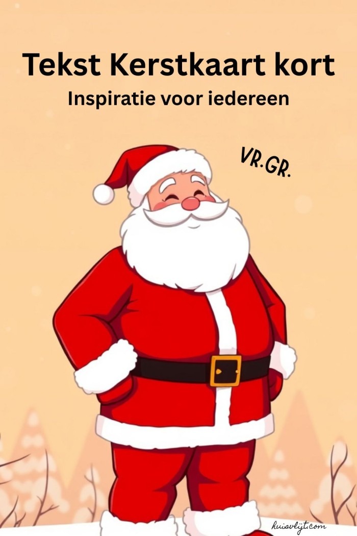 tekst kerstkaart kort
