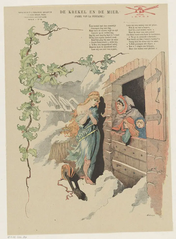 de krekel en de mier