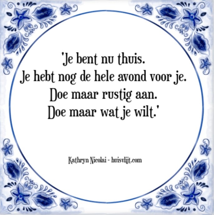 Moment van rust: regenweer en warme soep 2 rust