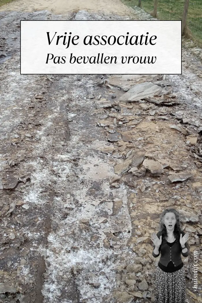 Associatie: pas bevallen vrouw, en ‘mag ik even je onderkantje zien?’