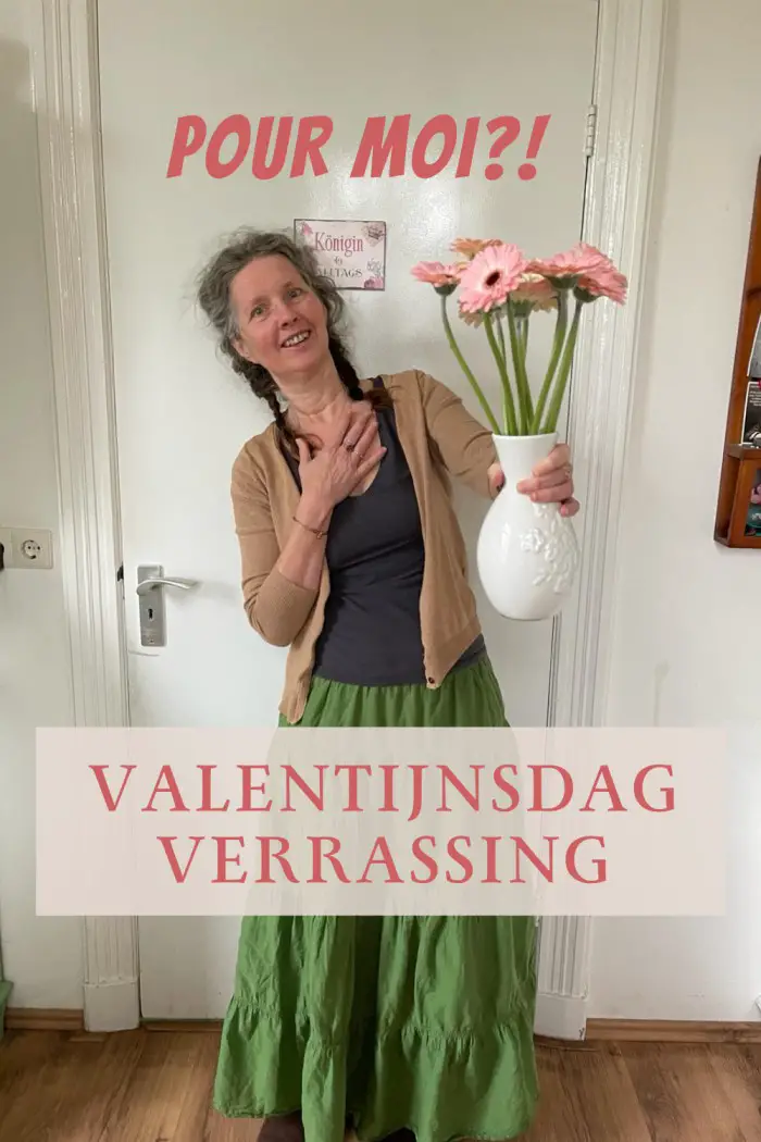 Moet je zien wat ik voor Valentijnsdag kreeg!