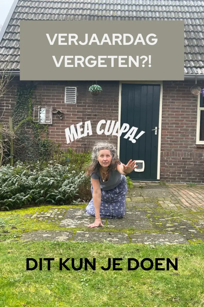 Verjaardag vergeten?! 4 x wat te doen!