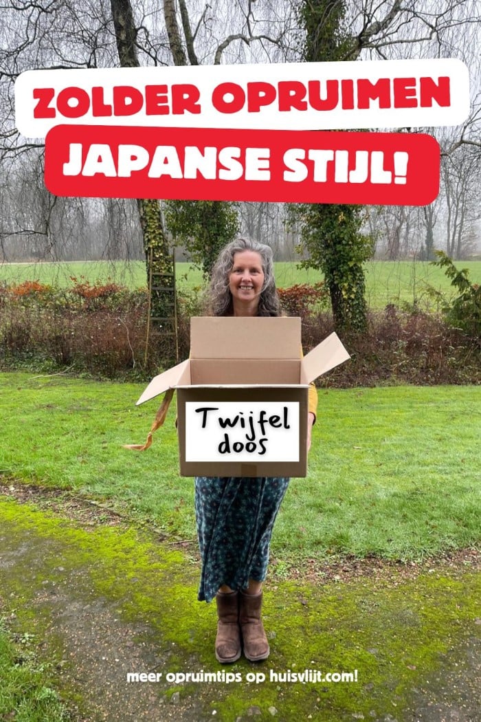 zolder opruimen