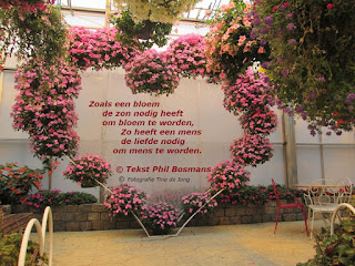 hart vol bloemen