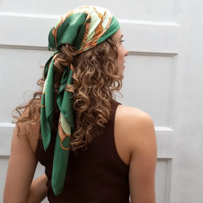 Sjaals om je hoofd 4 sjaaltje in je haar
