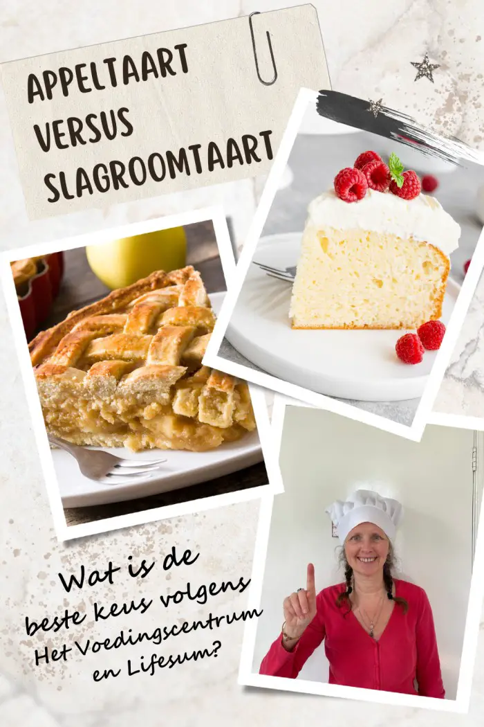 appeltaart vs slagroomtaart