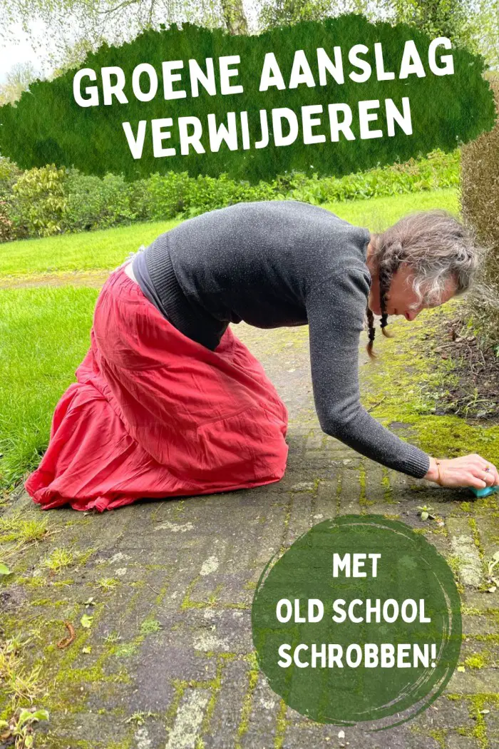 groene aanslag verwijderen