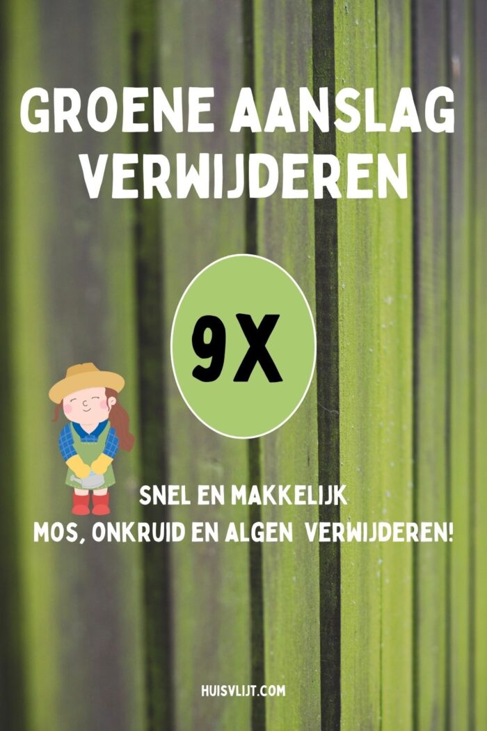groene aanslag verwijderen