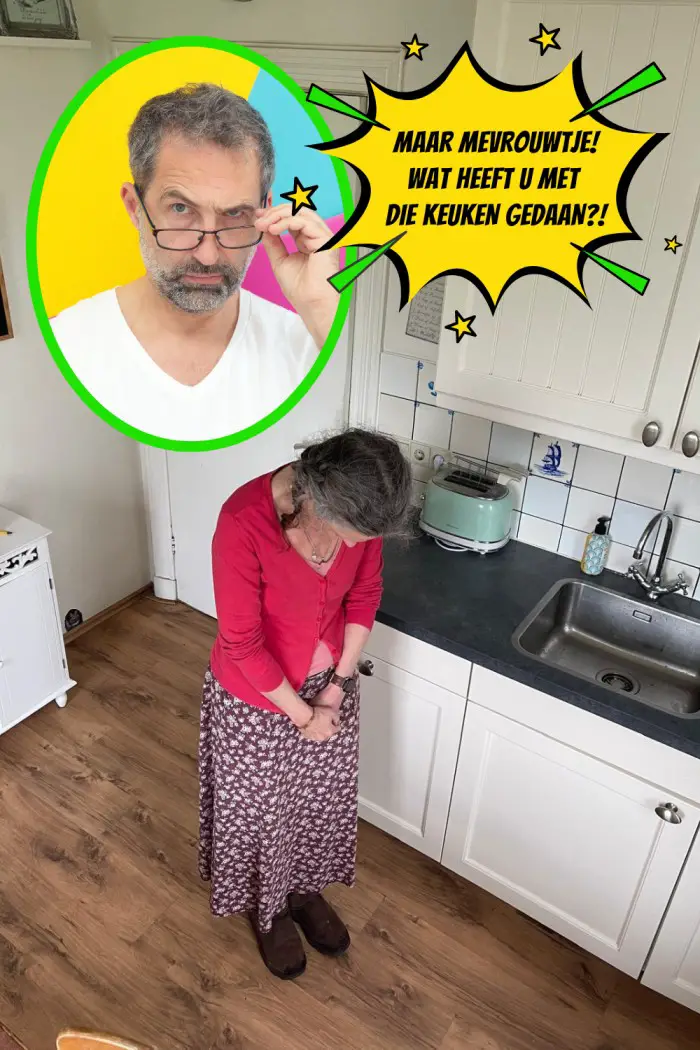 keuken beschadigd