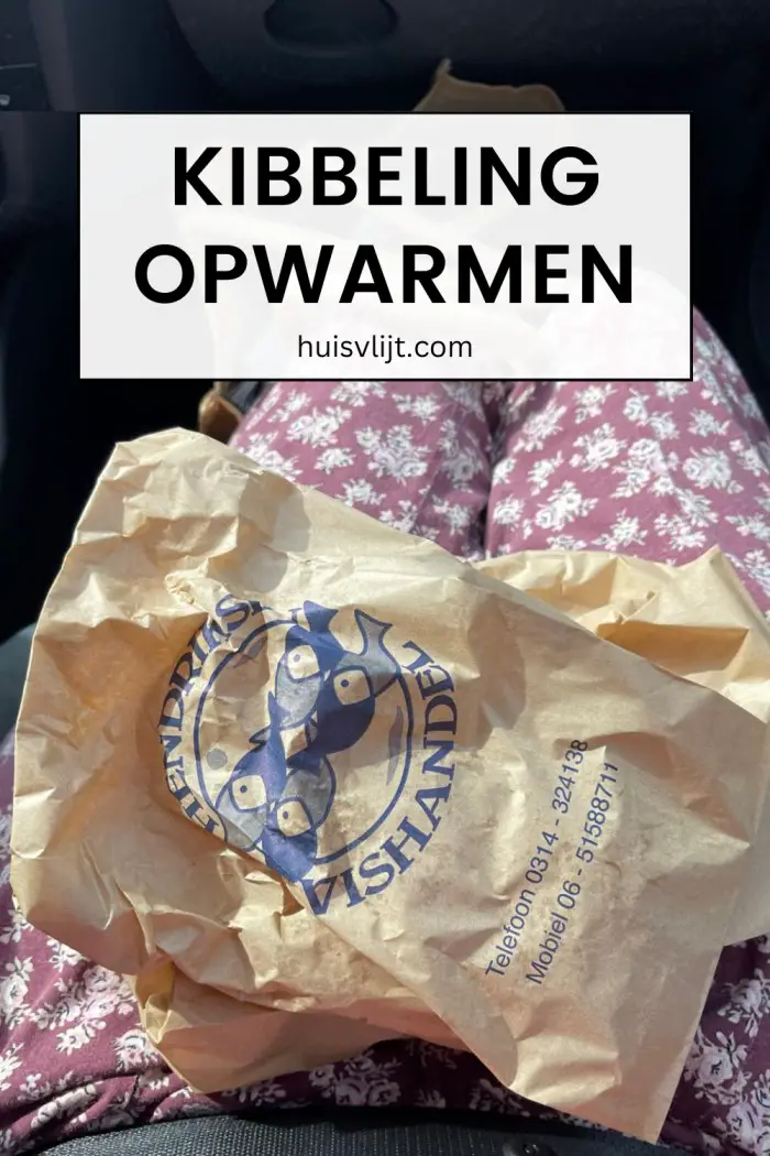 kibbeling opwarmen