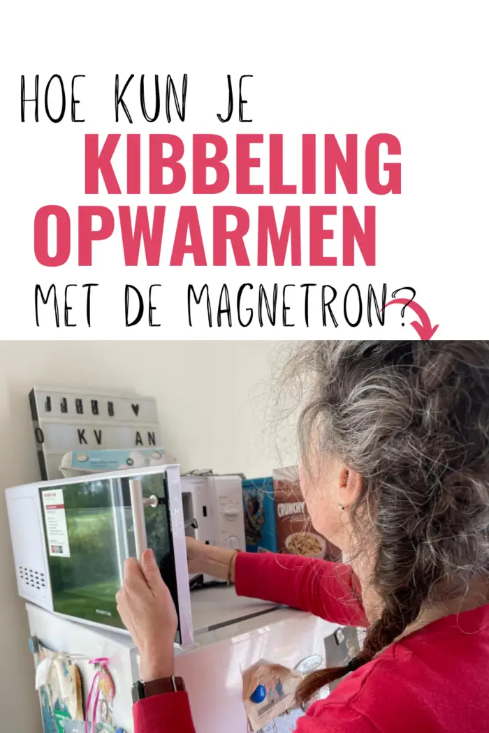 kibbeling opwarmen in de magnetron