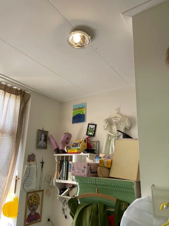 lamp in mijn kantoor
