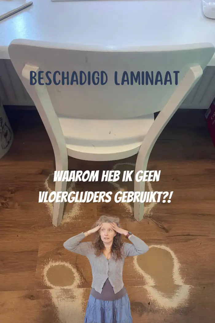 13 jaar laminaat: hoe staat het ervoor? 3 Laminaat is beschadigd