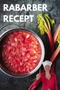rabarber recept