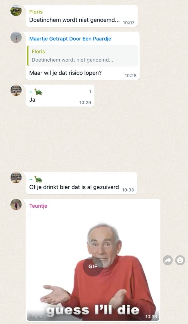 verontreinigd drinkwater