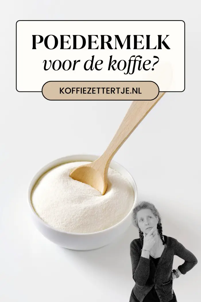 poedermelk in de koffie