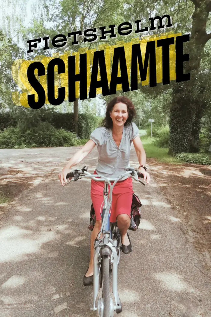fietshelm schaamte