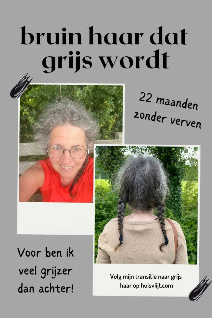 bruin haar dat grijs wordt