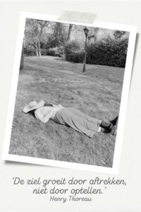 pleidooi voor minder