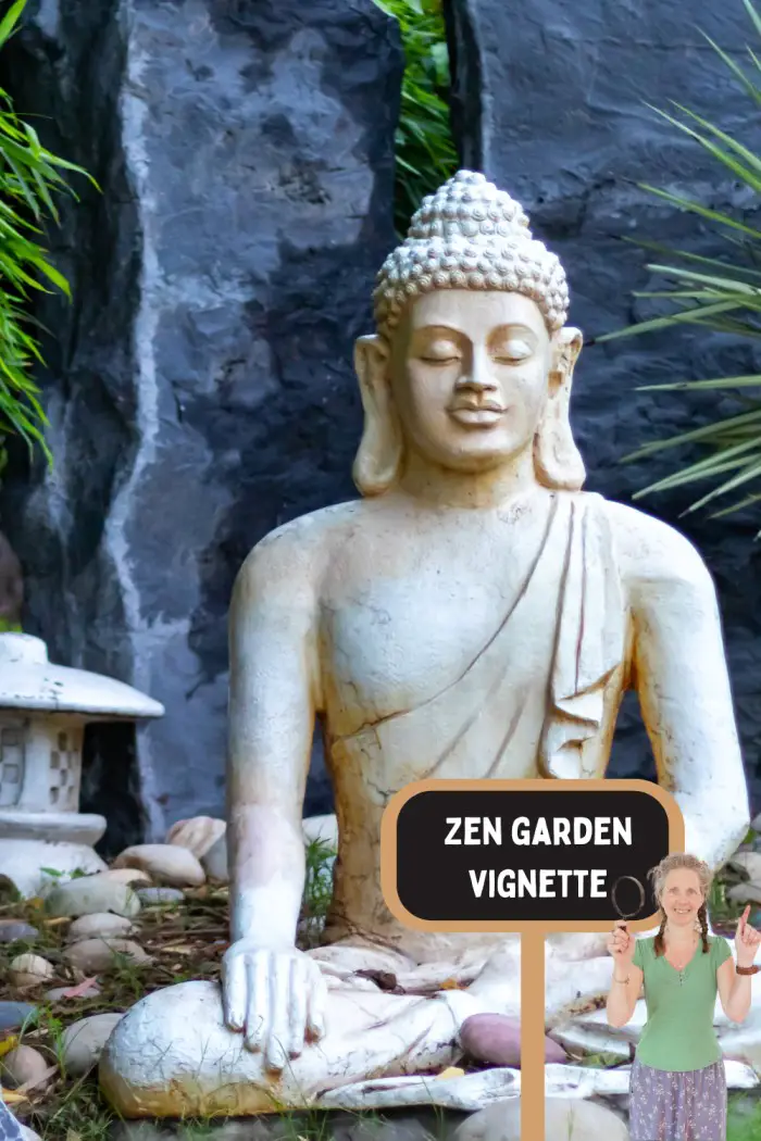 zen garden vignette