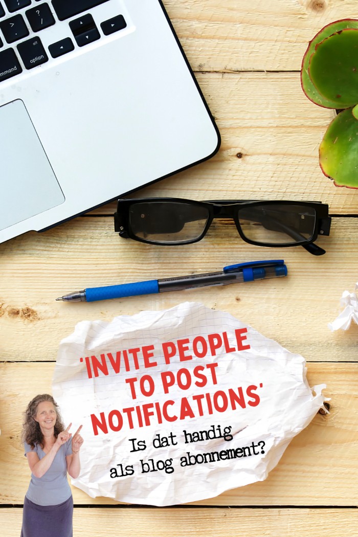 Invite people to post notifications