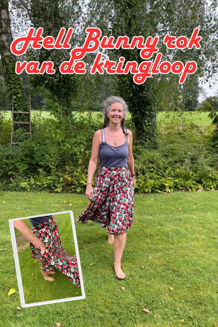 Hell Bunny rok van de kringloop