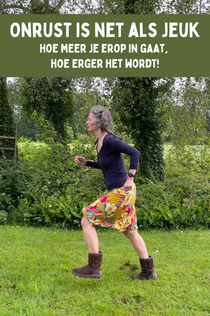 onrust is als jeuk