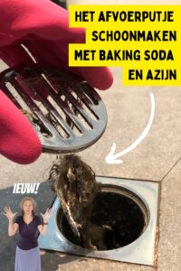 afvoerputje schoonmaken