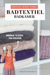 badtextiel badkamer