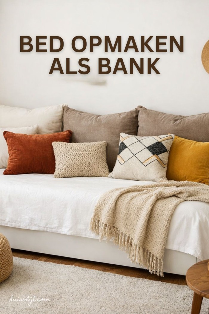 Bed Opmaken Ideeen: Van Fris Tot Hotel Chic ✨ 4 bed opmaken als bank