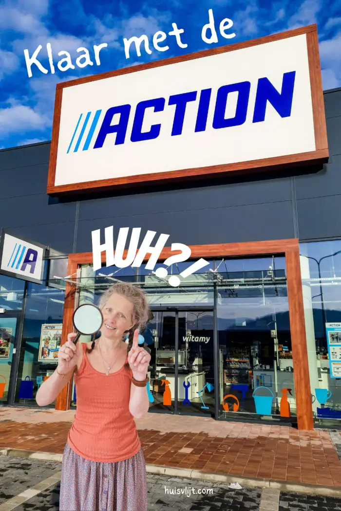 klaar met de action