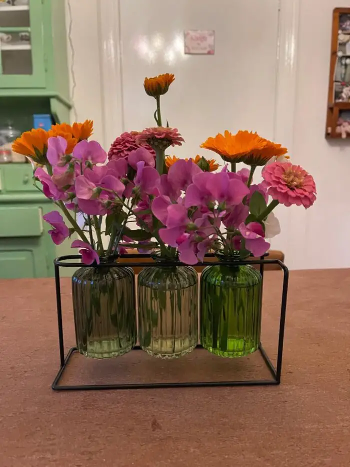 bloemen plukken