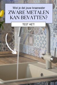 kraanwater zware metalen