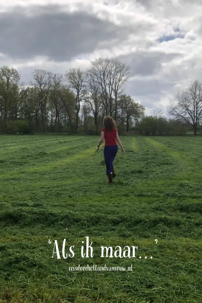 als ik maar rouw