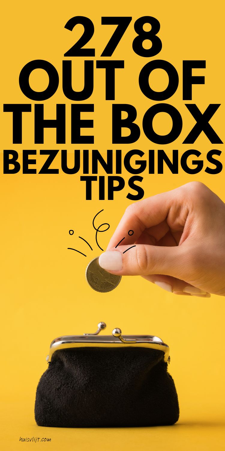 bezuinigingstips
