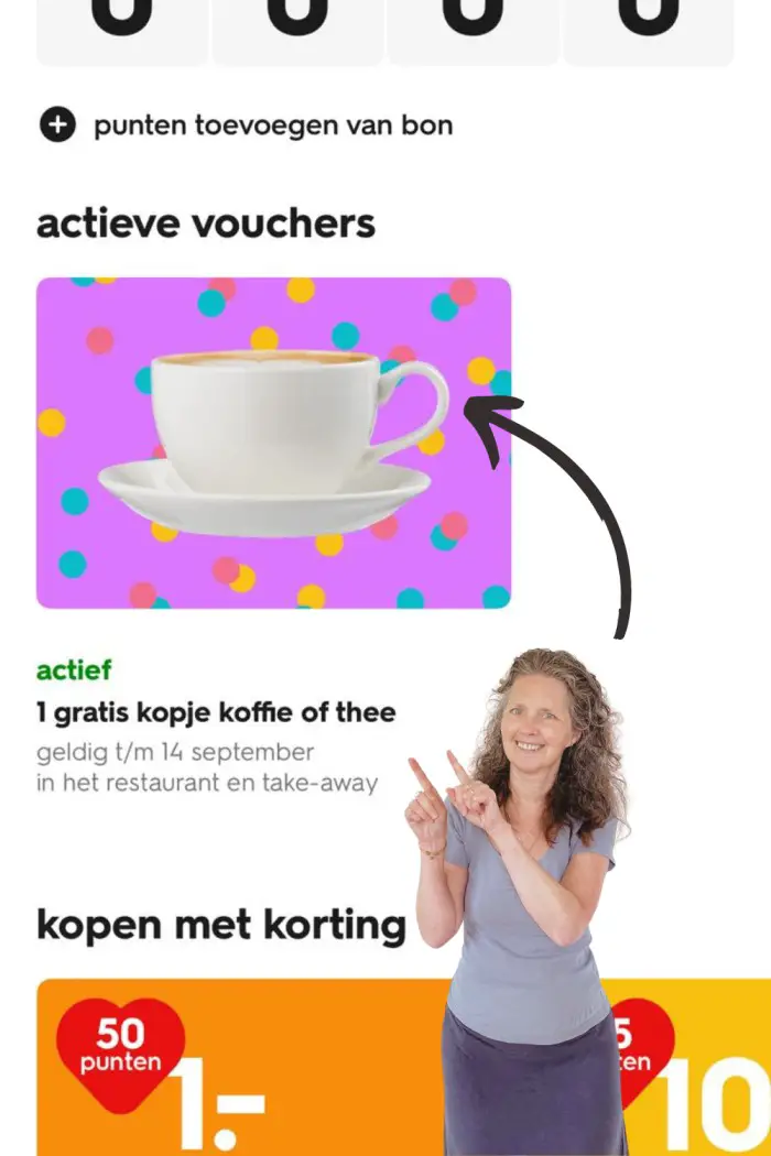 gratis koffie hema