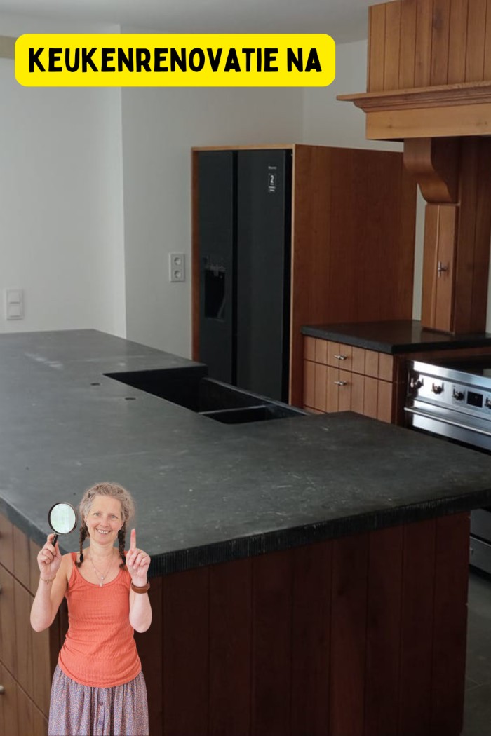 Keuken renovatie van mijn zusje met voor en na foto's 5 keuken renovatie kookeiland