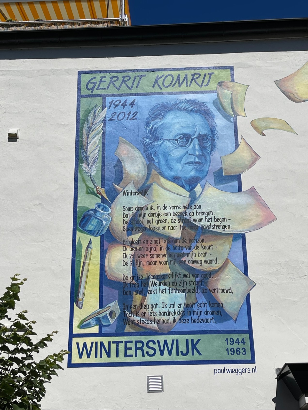 komrij mural winterswijk