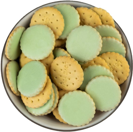 mintgroene likkoekjes