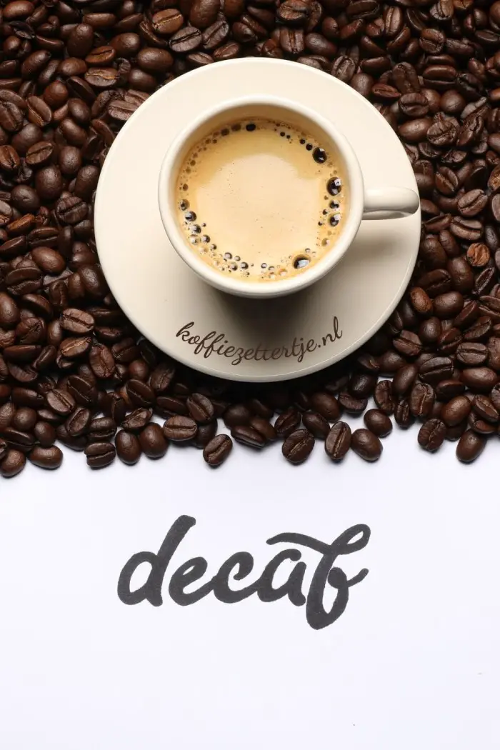 decaf koffie