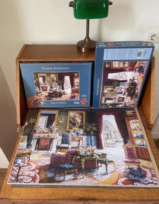 gibson puzzel woonkamer