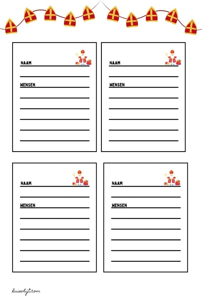 lootjes trekken sinterklaas