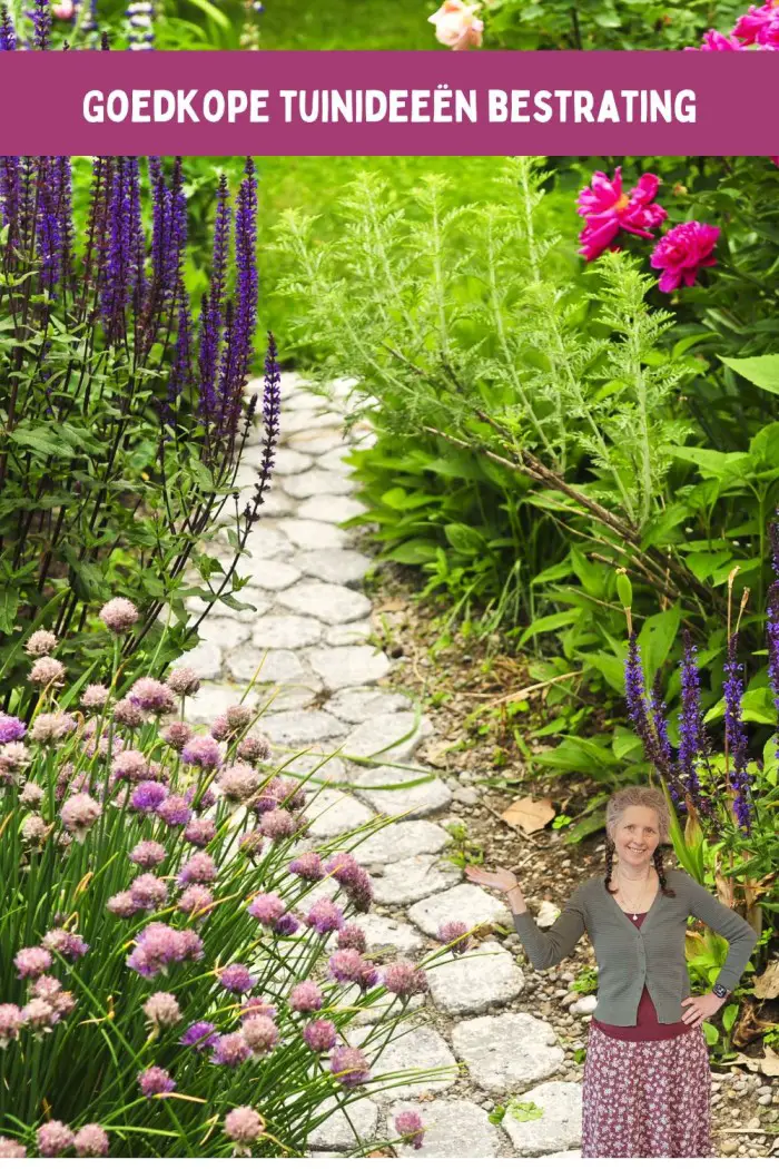 goedkope tuinideeen bestrating