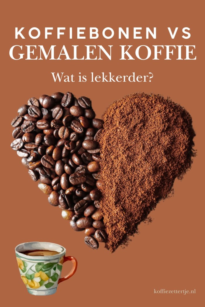 koffiebonen of 1