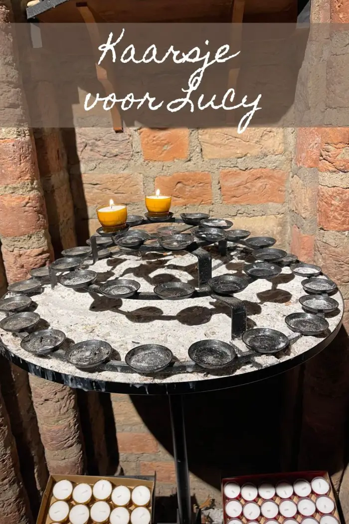 kaarsje voor lucy